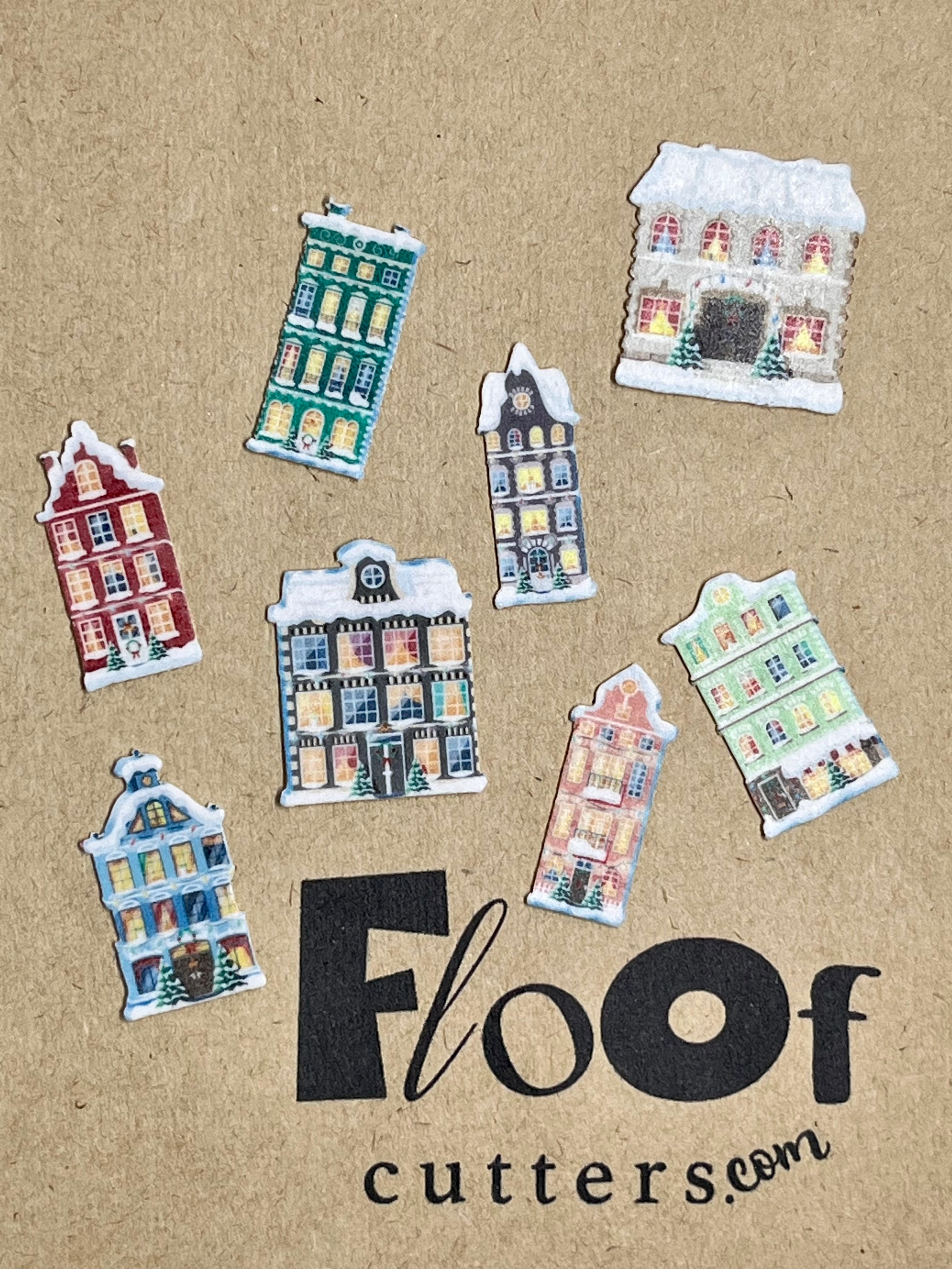 Dutch Houses Edible Toppers – Floof Cutters 