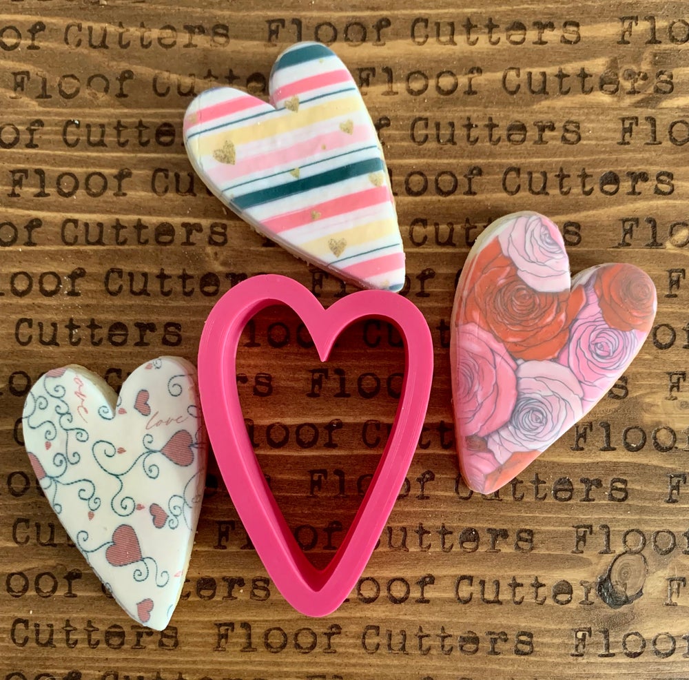 Narrow Heart Cutter – Floof Cutters